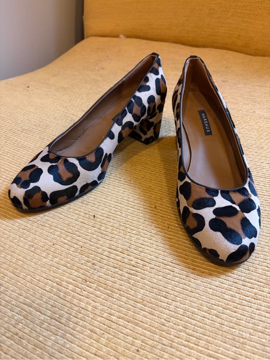 Margaux Shoes - Margaux Leopard Print Heels